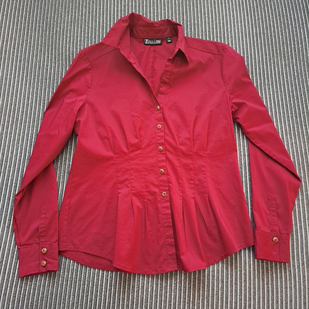 7th Avenue New York and Company  top S red